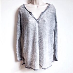 American Eagle burnout gray tunic po…